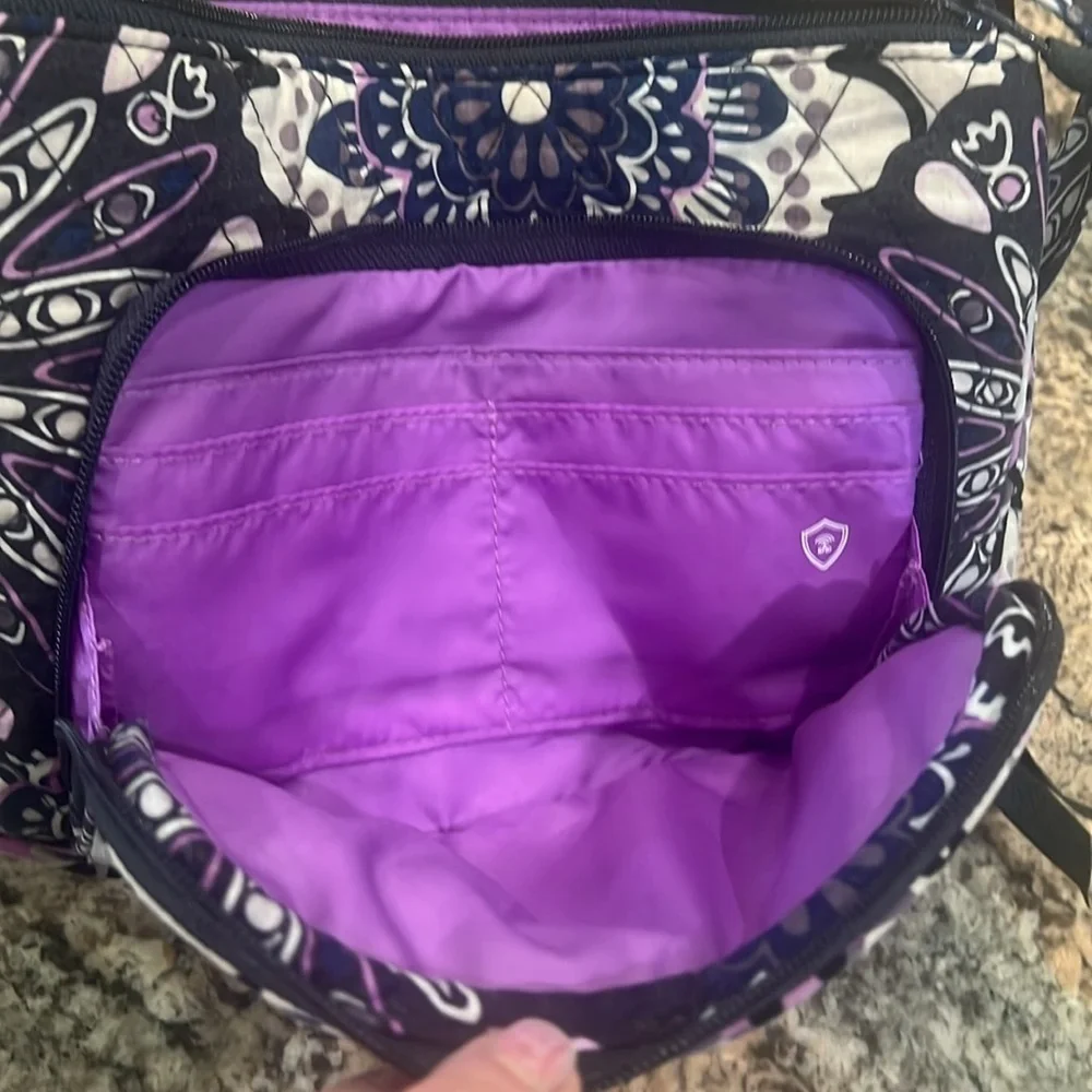 Vera Bradley Purple Floral Women's Bag